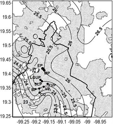 Ecophysiological Vulnerability to Climate Change in Mexico City’s Urban Forest